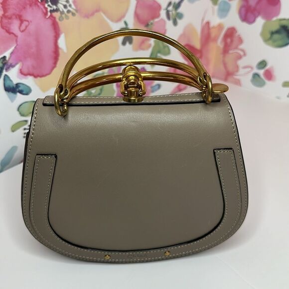 💯Authentic Chloe Nile Grey Small Crossbody Bag🍀 - Picture 6 of 17